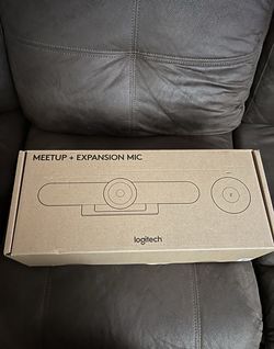 Logitech MeetUp 4K Conference Cam + Expansion Mic Bundle   NEW IN SEALED BOX