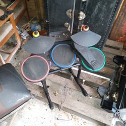 Guitar Hero Drum Set 