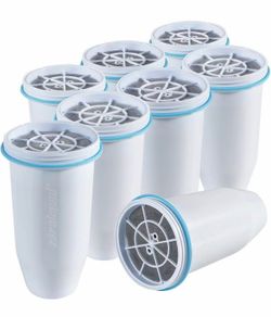 ZR-017 Water Filter Replacement for Water Pitchers and Dispensers, Advanced 6-Stage Filter to Remove 99.9% Lead, Chlorine, Fluoride, Heavy Metals, BPA