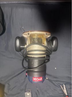 Ryobi R163 1-1/2 HP Fixed Base Wood Router 8.5 Amp Tested Working