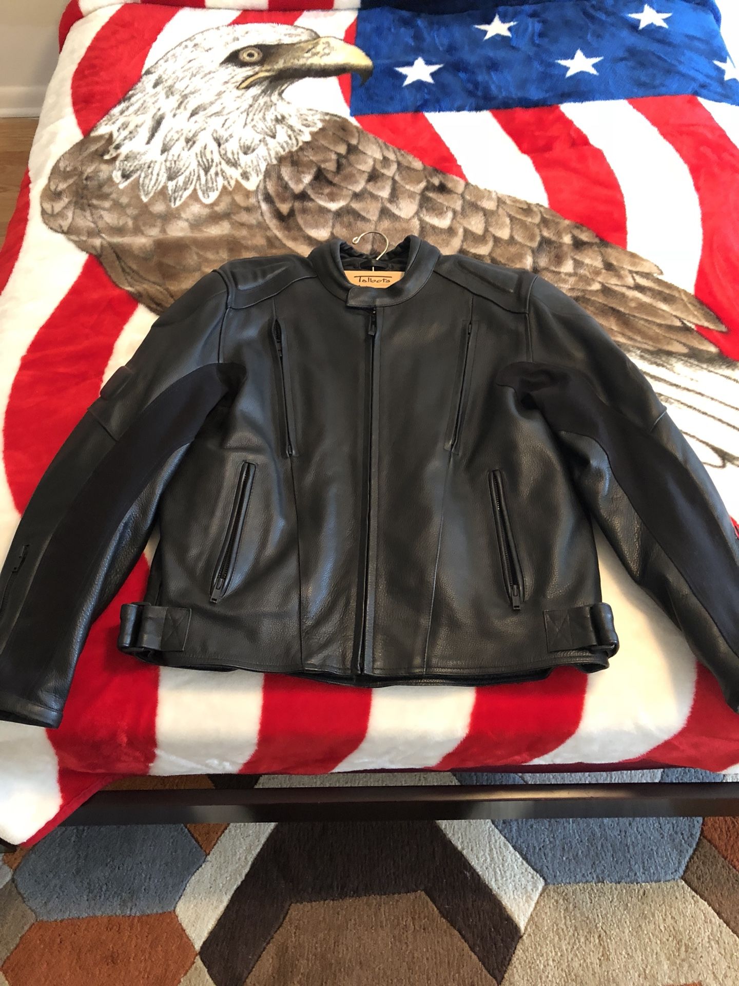 Brand new street legal performance leather motorcycle jacket large