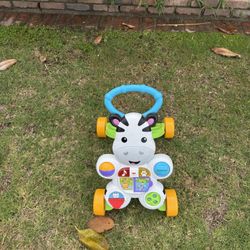 Fisher-Price Learn with Me Zebra Walker – Clean, Works