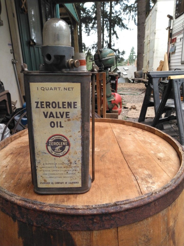 Antique. Rare. 1920. Oil Can.