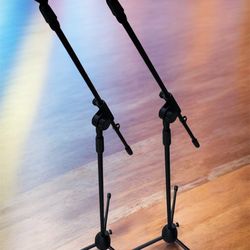 Brand New Studio & Stage Microphone Stand | Adjustable Boom, Tripod Base