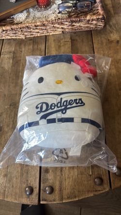 Dodger hello kitty plush