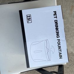 Pet Drinking Fountain 
