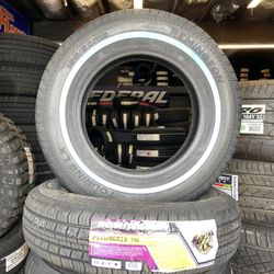 REMINGTON TOURING LX 155/80R13 $85 EACH NEW 155/80/13 WHITEWALL 155/80R/13 SPOKES WHITE WALLS LOWRIDER TIRES