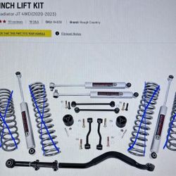  RC Jeep JT gladiator 3 1/2 inch Lift