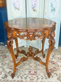 Antique Louis XV Stunning Beautifully Restored Large Parlor Table