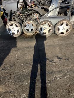 1997 Mercedes Benz SL320 Complete 4 Wheels Tire Size 245/40/18 $550