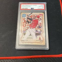 Misprint 2020 Topps Gypsy Queen Shohei Ohtani Gem Mt 10