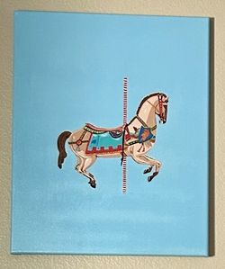 Carousel Horses Set Of 3