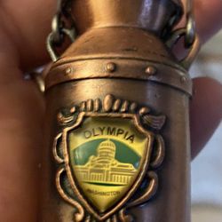 Olympia Copper Milk Pail Toothpick Holder