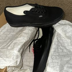 Brand New Black Vans 