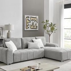 New Sectional Light Grey 
