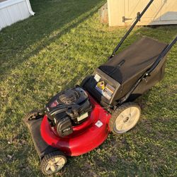 LAWN MOWER YARD MACHINE One Pull To Start 