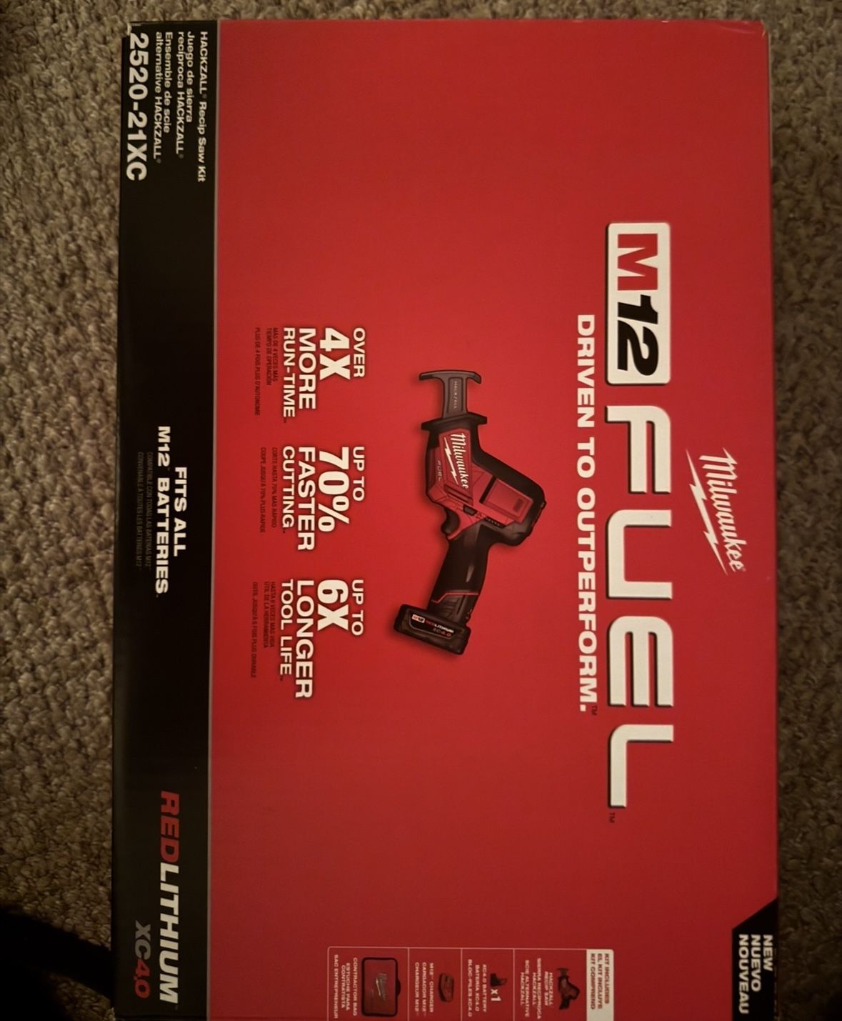 M12 fuel hackzall kit