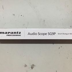 Marantz Professional Audio Scope SG9P, Short Shotgun Microphone 