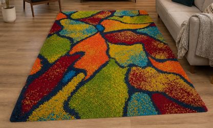 Multicolor Rug 8x11
