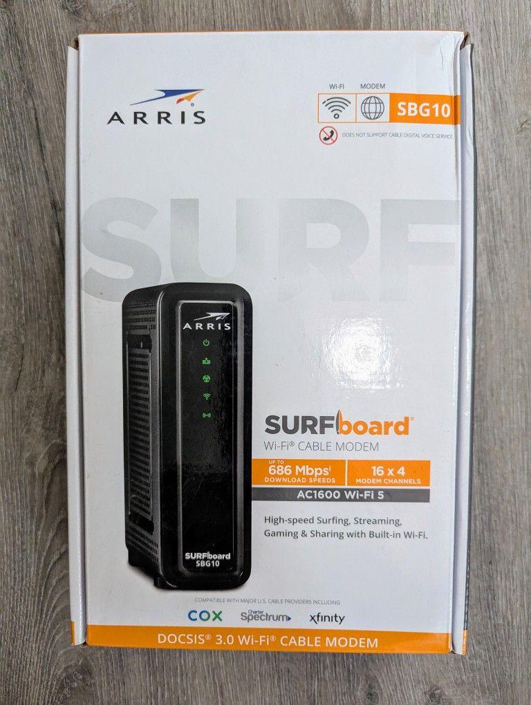 Arris Surfboard SBG10 Modem