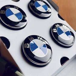 4PCS fit For BMW Floating Alloy Wheel Center Hub Caps 68mm/56mm