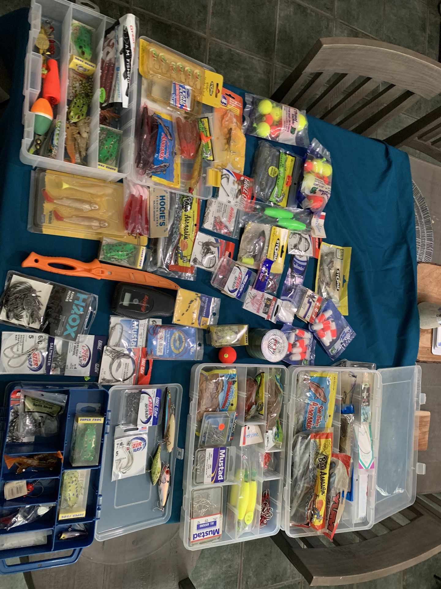 Assorted Fishing Tackle. New And Like New $80