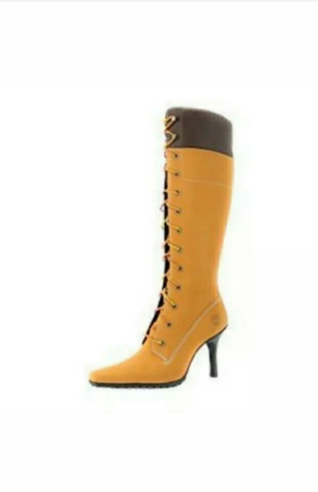 Woman 14inch stiletto Timberland boots