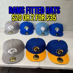NFL New Era Los Angeles Rams 59fifty Fitted Hats 