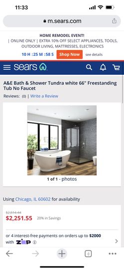 White Bathtub