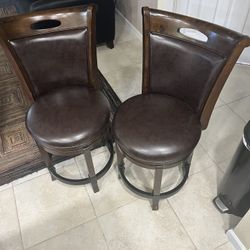 34” Counter Swivel Chairs