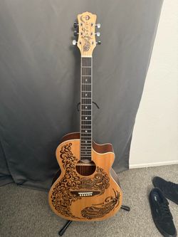 Luna Electric Acoustic Guitar