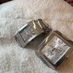 Guess And Fossil watch