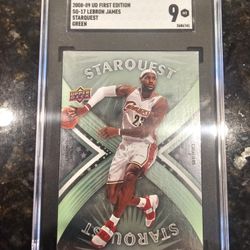 2008-09 UD FIRST EDITION

SQ-17 LEBRON JAMES

STARQUEST

GREEN