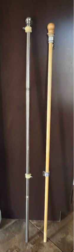 Flag Pole & Multiple Flags