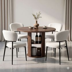 Dining Table Set(One Table, Four Chairs)