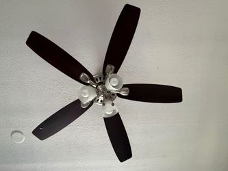 Lámpara ventilador