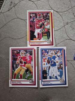 Donruss NFL QB Trading Cards Lot of 3