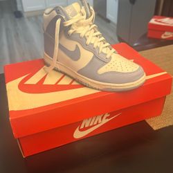 Nike Dunk White/ Aluminum Size 7