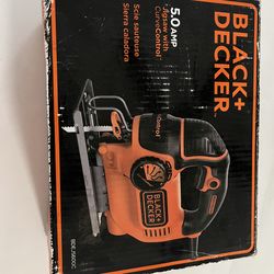 Black+Decker 5.0 Amp Jigsaw w/ CurveControl
