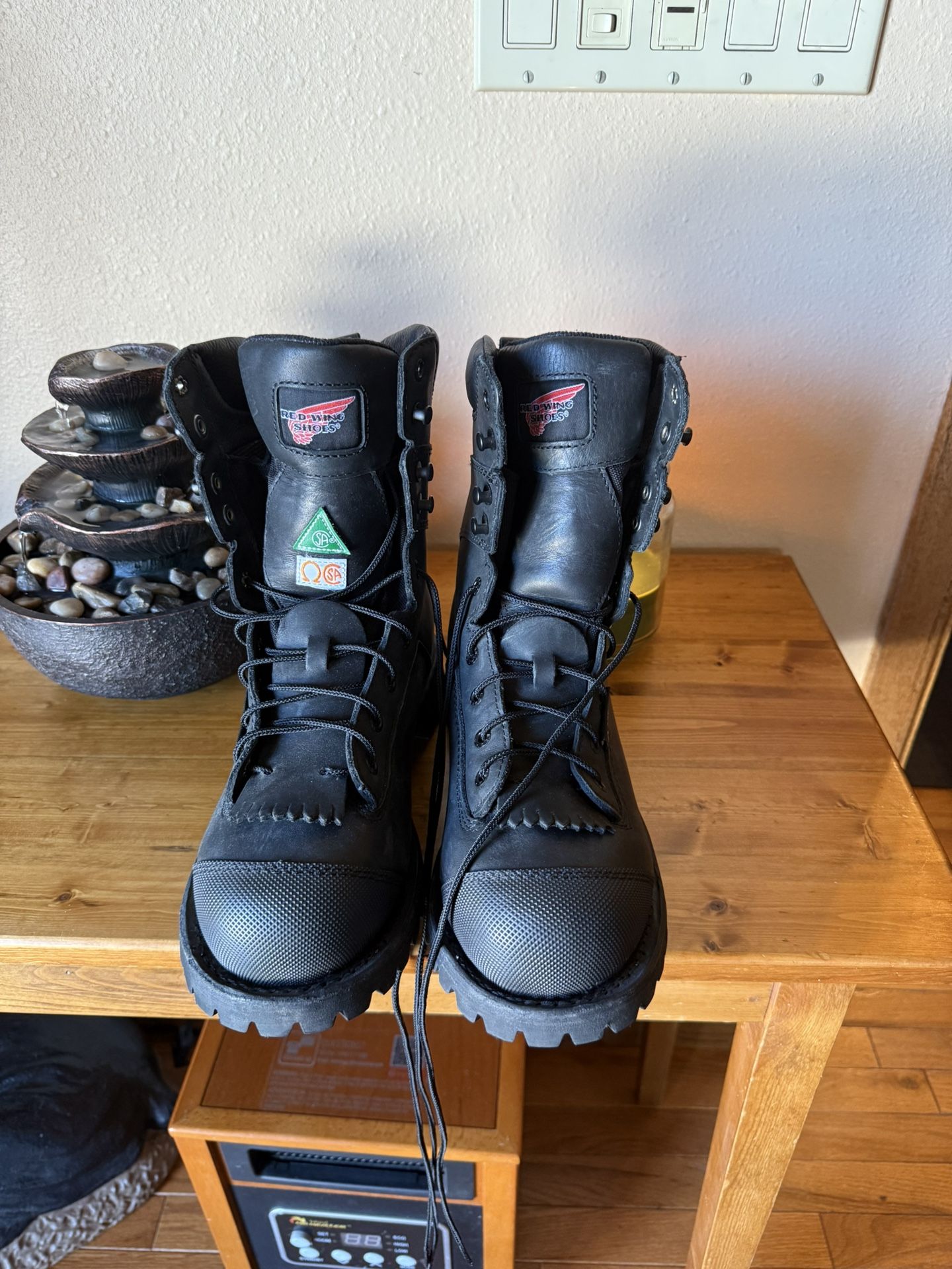 Red Wing Steel Toe Boots