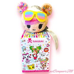 Tokidoki Kawaii All Stars Plush Donutella Key Chain