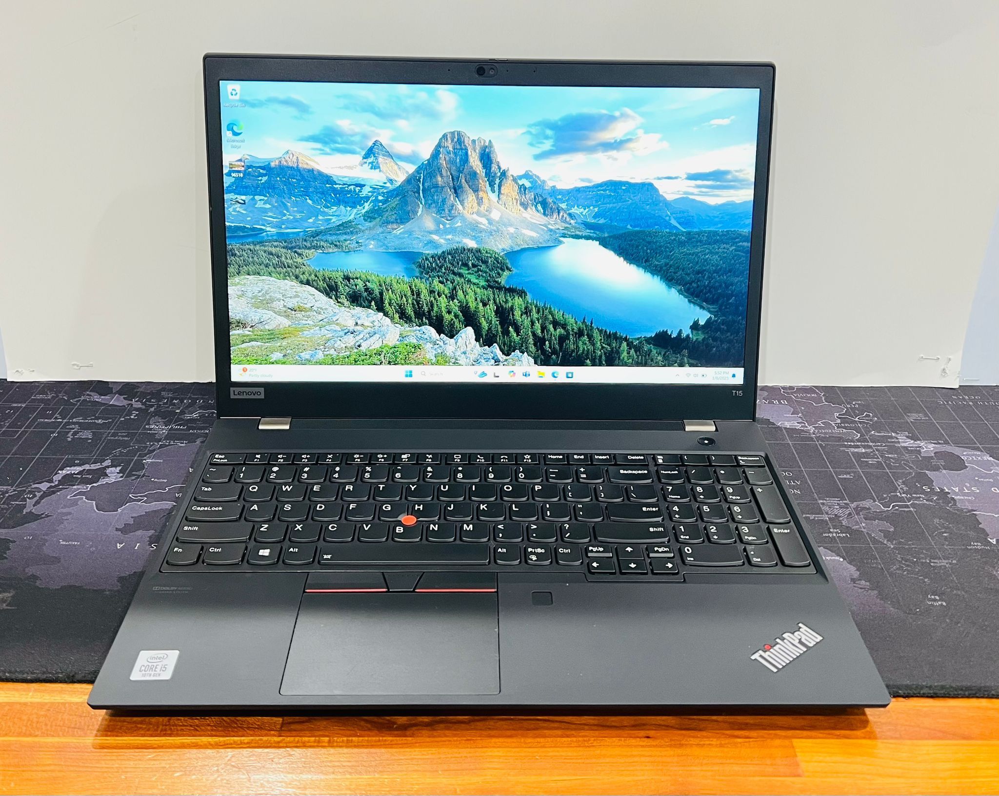 Lenovo ThinkPad T15 i5-10210u 2.11Ghz 16GB 256GB Touchscreen Windows 11 Pro