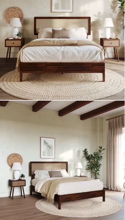 Queen Wooden Bedframe