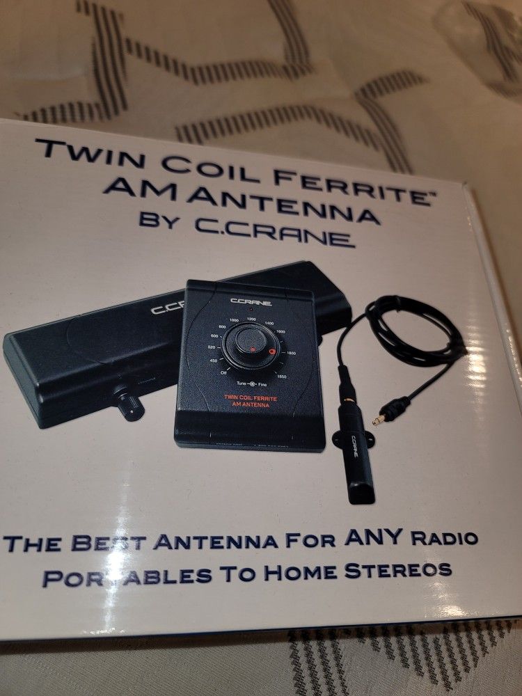 C Crane Twin Coil Ferrite AM Antenna Signal Booster