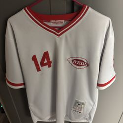 Mitchell & Ness Pete Rose 1976 Reds Cooperstown Collection Jersey