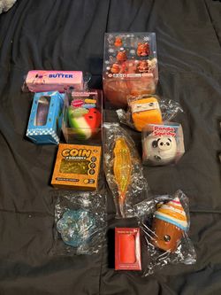 Squishy Toy Bundle – 10+ Pieces