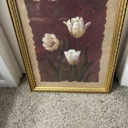 Hand painted Flower Pictures 