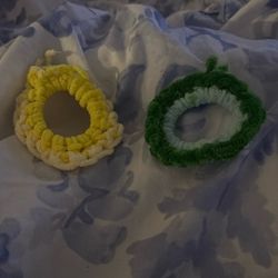Lemon Lime Scrunchies