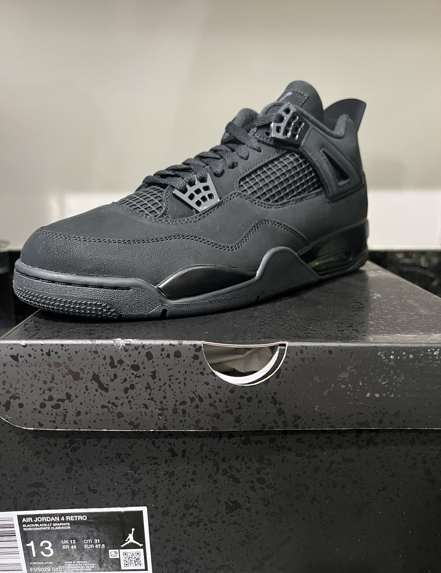 Jordan 4 Black Cat Size 13