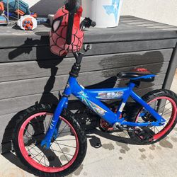 Kids Spiderman Bike